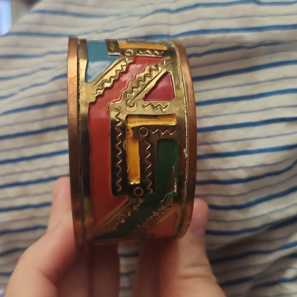Vintage Cobre brass‎ and copper bracelet